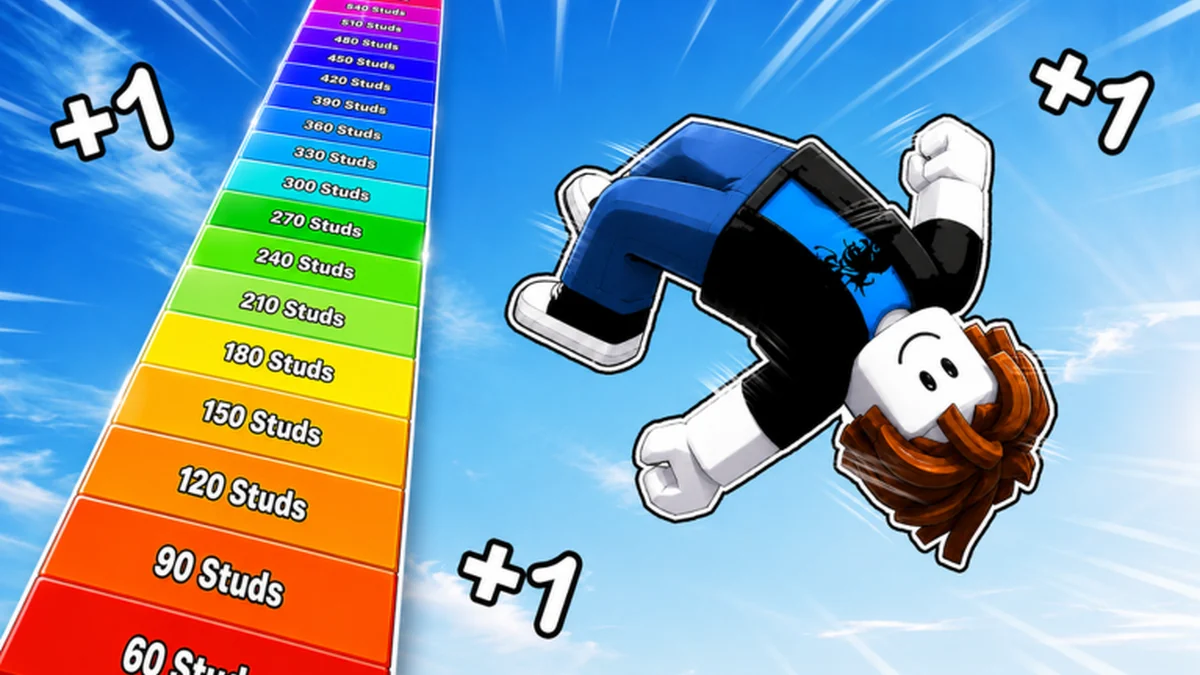 +1 Height Per Jump official character and height ladder image
